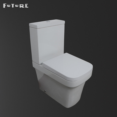 Sterke Lading die de Vierkante Gevormde Val van het Toiletten Kleine Dichte Gekoppelde Toilet P dragen