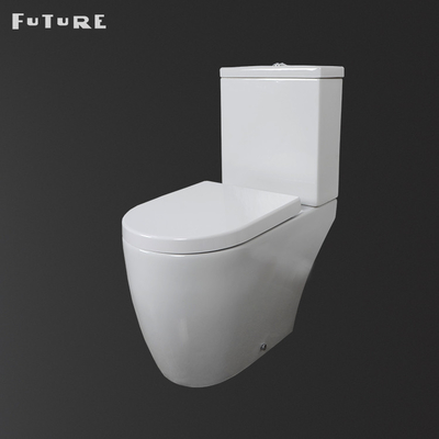 ISO9001 het automatische Dichte Gekoppelde Ceramische Watercloset van het Badkamerstoilet