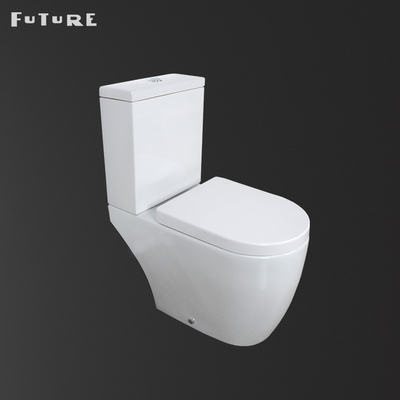 ISO9001 het automatische Dichte Gekoppelde Ceramische Watercloset van het Badkamerstoilet