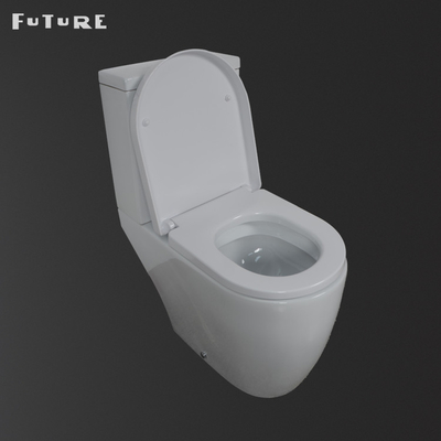 ISO9001 het automatische Dichte Gekoppelde Ceramische Watercloset van het Badkamerstoilet
