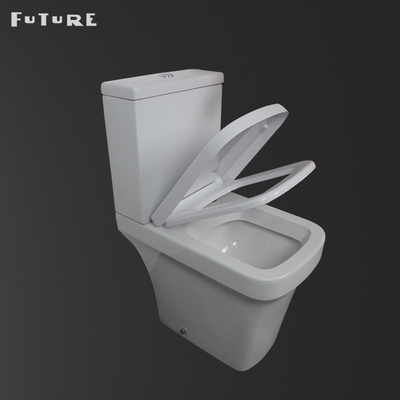 ISO9001 WC Pan American Standard van de comforthoogte 19 Duimtoilet