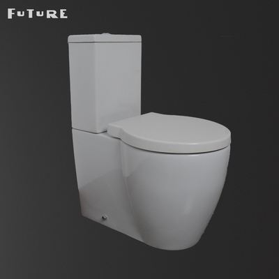 Het automatische Toilet van het het Watercloset Dichte Gekoppelde Bidet van de Desodorisatievilla Tweedelige