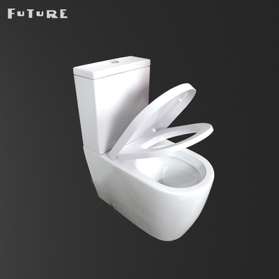 420mm Seat Dicht Gekoppeld de ValWatercloset van Pan Rimless P van het Badkamerstoilet