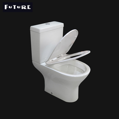 Dubbel gelijk Ceramisch Kort de Projectietoilet 570mm van 3L 6L Was onderaan WC