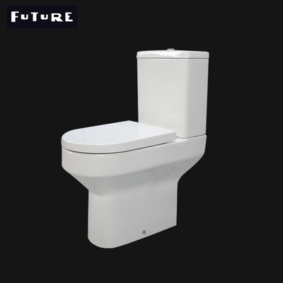 P van het de Hoogtetoilet van het Val Dichte Gekoppelde Comfort Tweedelige WC 610*357*400MM