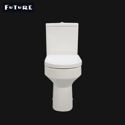 P van het de Hoogtetoilet van het Val Dichte Gekoppelde Comfort Tweedelige WC 610*357*400MM