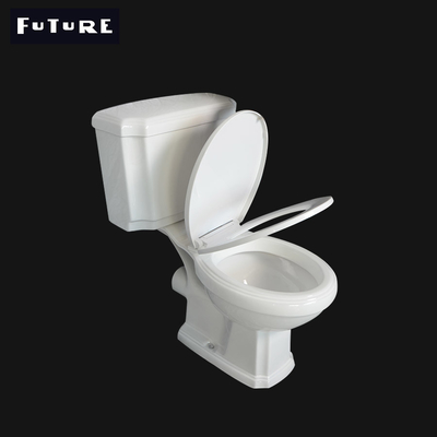 630*350*830mm de Dichte Gekoppelde Ladenkast van het het Toilet Dubbele Stuk van WC met Vertraging